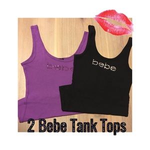 2 Bebe Tank Tops